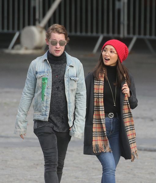 Brenda Song and Macaulay Culkin