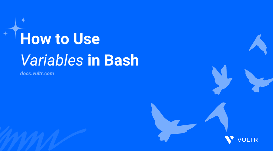 How to Use Variables in Bash header image