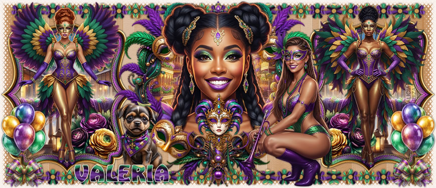 Celebrant Carnaval valeria