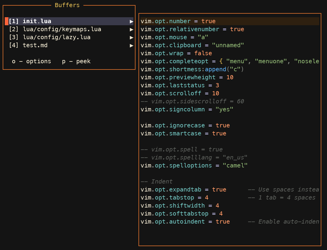 buffers preview