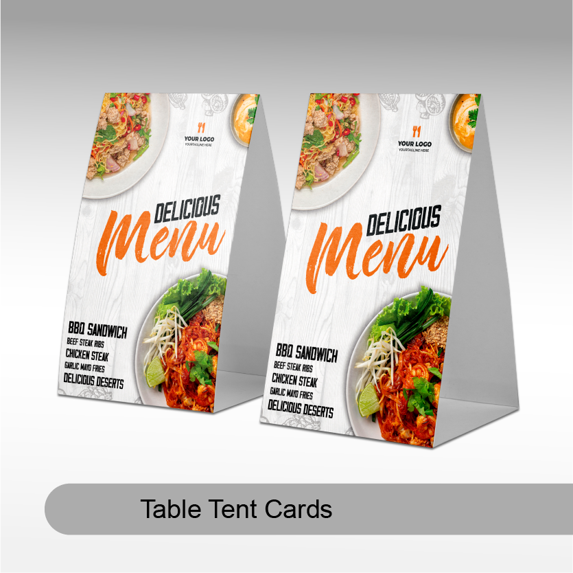Table Tent Cards
