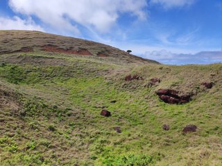 Isla de Pascua - Chile - Blogs de Chile - Ana Te Pahu - Ahu Akivi - Puna Pau - Vinapu - Rano Kau - Orongo (8)