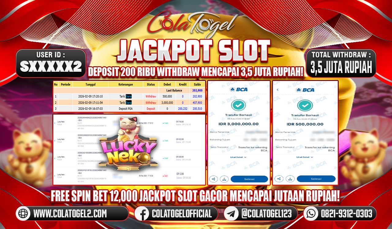 JACKPOT SLOT GACOR!!