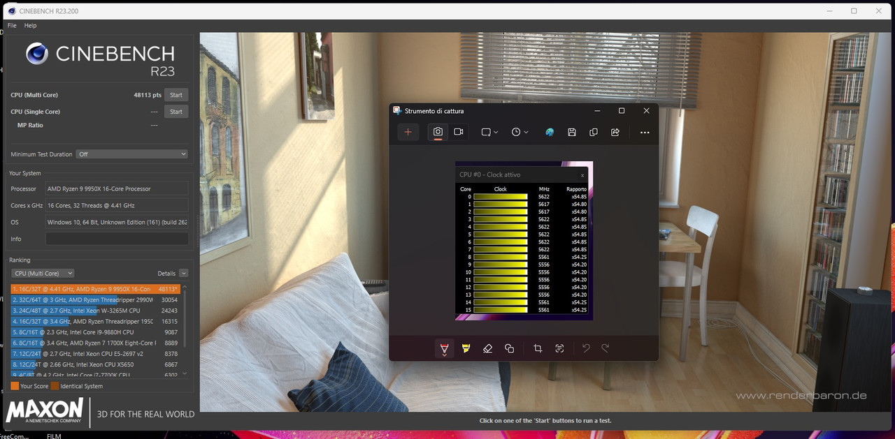 CB23 48113 con 5 622GHz e 5 556