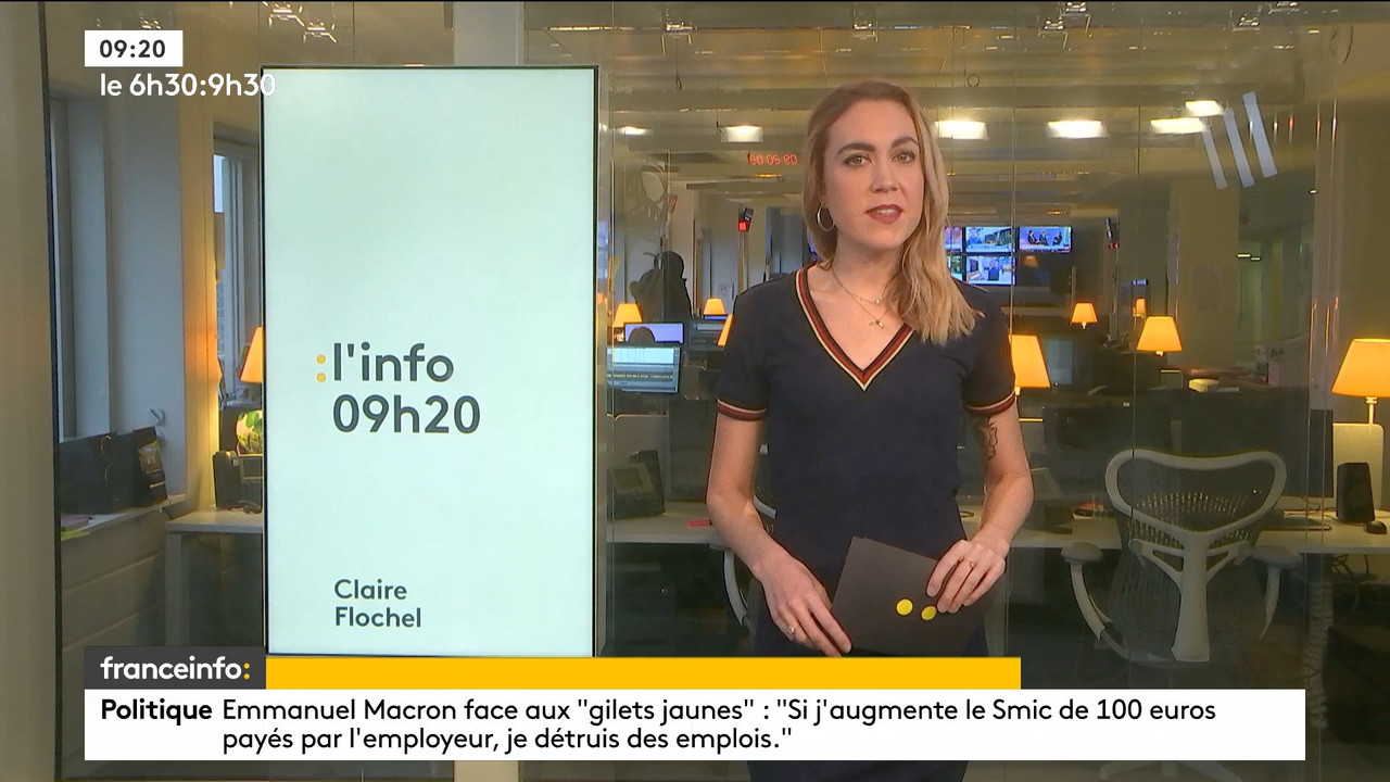 25 January - 08.00.00 - Le 6h30. Avec un rappel de l'info quatre