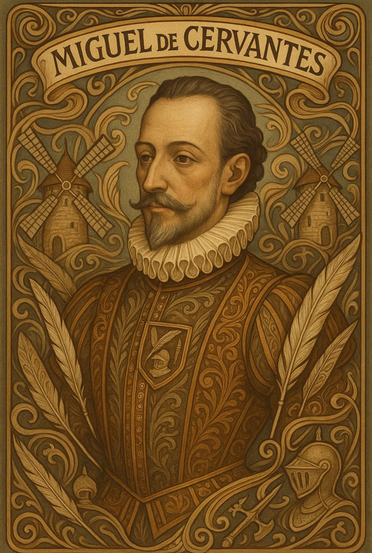 Miguel de Cervantes portrait