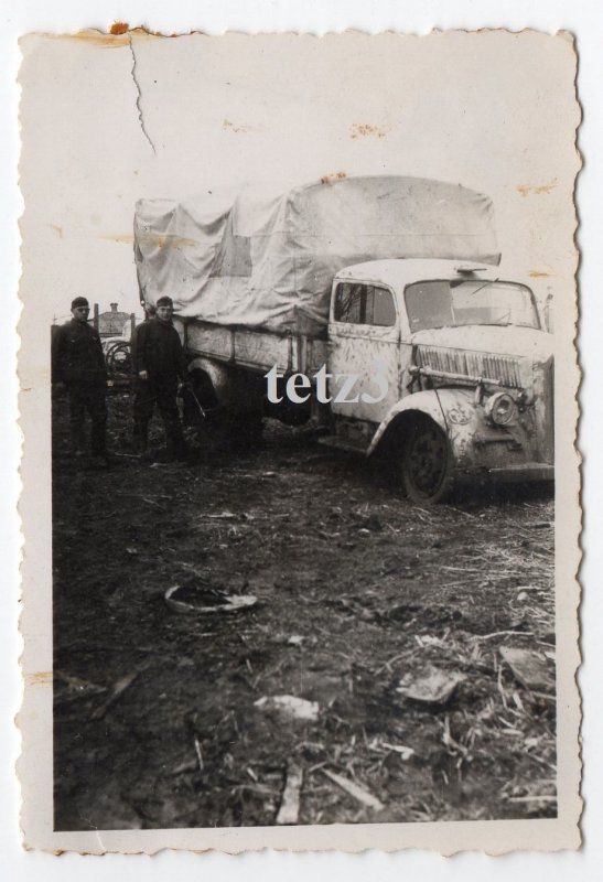 Russland Südfront Tchisjakowo sDkfz LKW PKW Kübe