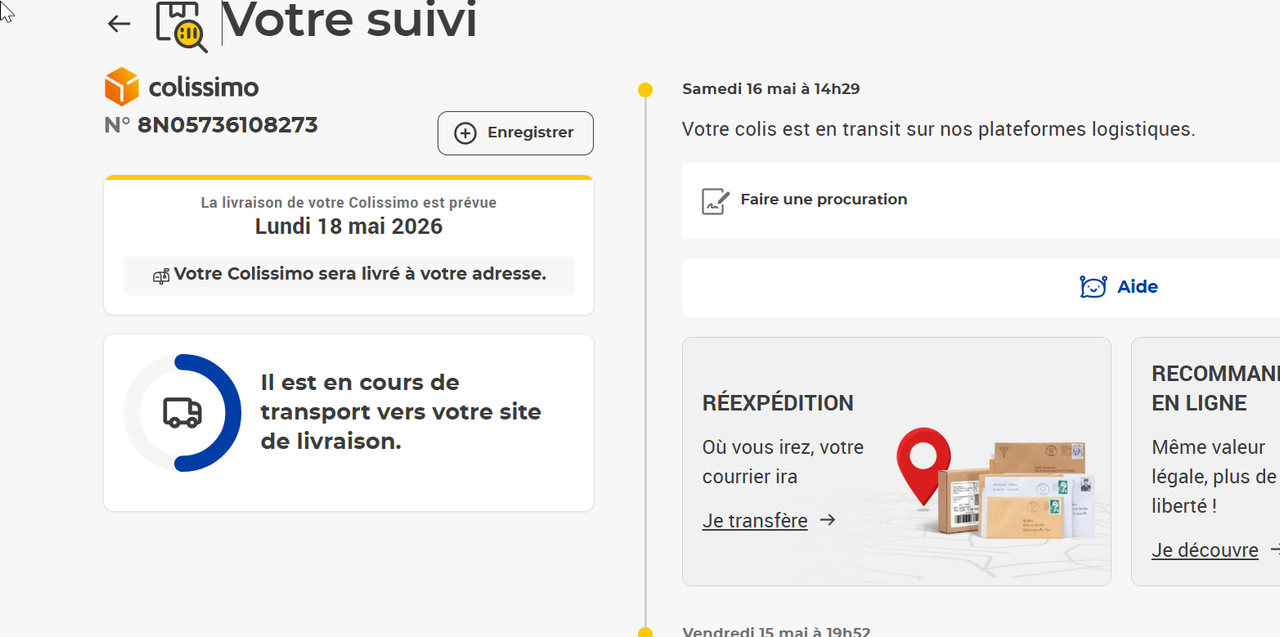 2026 05 18 17 26 17 Suivi de ma lettre ou mon colis La Poste