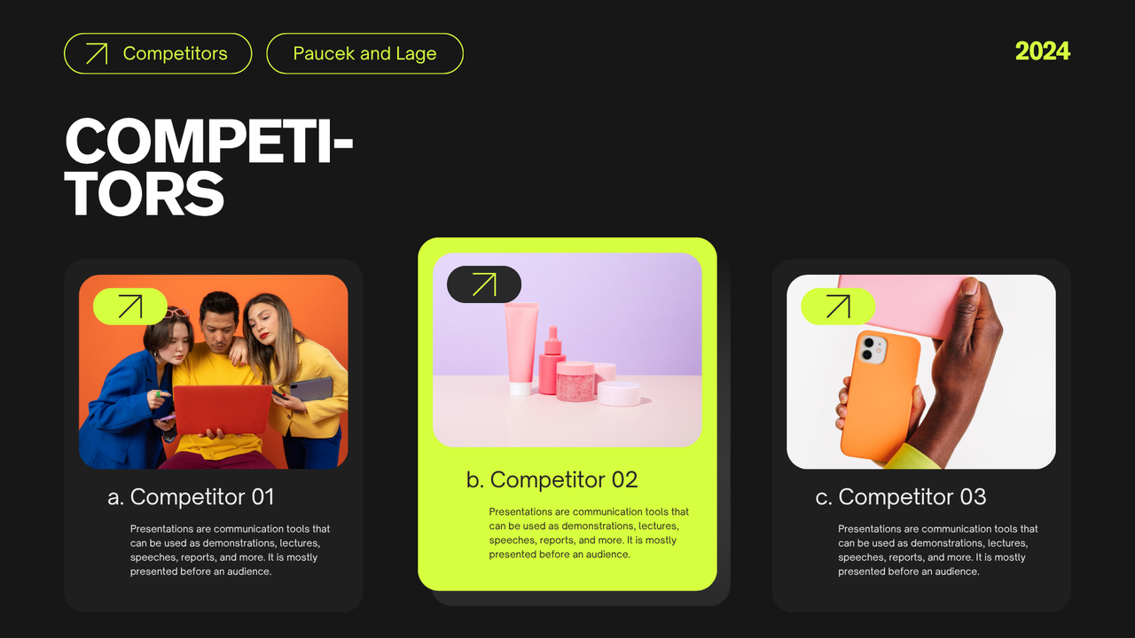 Green and Black Bold Creative Brief Presentation