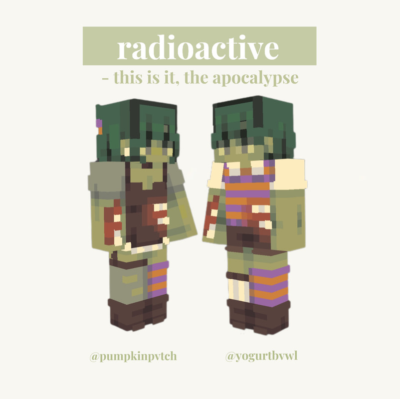 ☆ this is it, the apocalypse // male ver Minecraft Skin