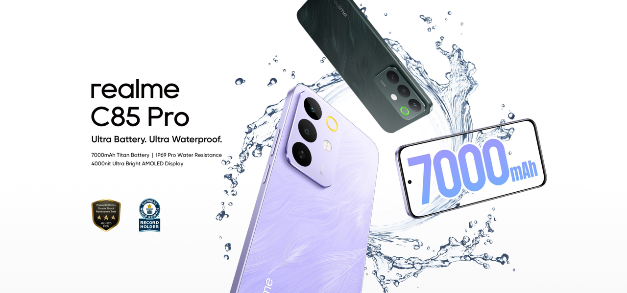 realme C85 Pro Modern Hardware Premium Layout Architecture