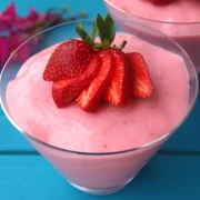 Mousse de Morango Tradicional Zero