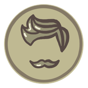 Hair styling icon