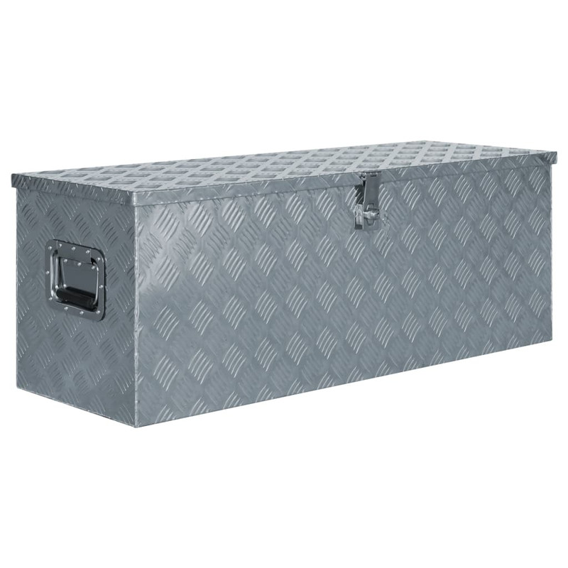 Aluminium Box Mit Deckel Schwarz Alukiste 75 L Alu Kiste
