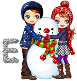 Con Muñeco de Nieve E