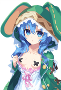 1girl, yoshino (date a live), blue hair, blue eye, Green Coat, animal hood down, s-542853158