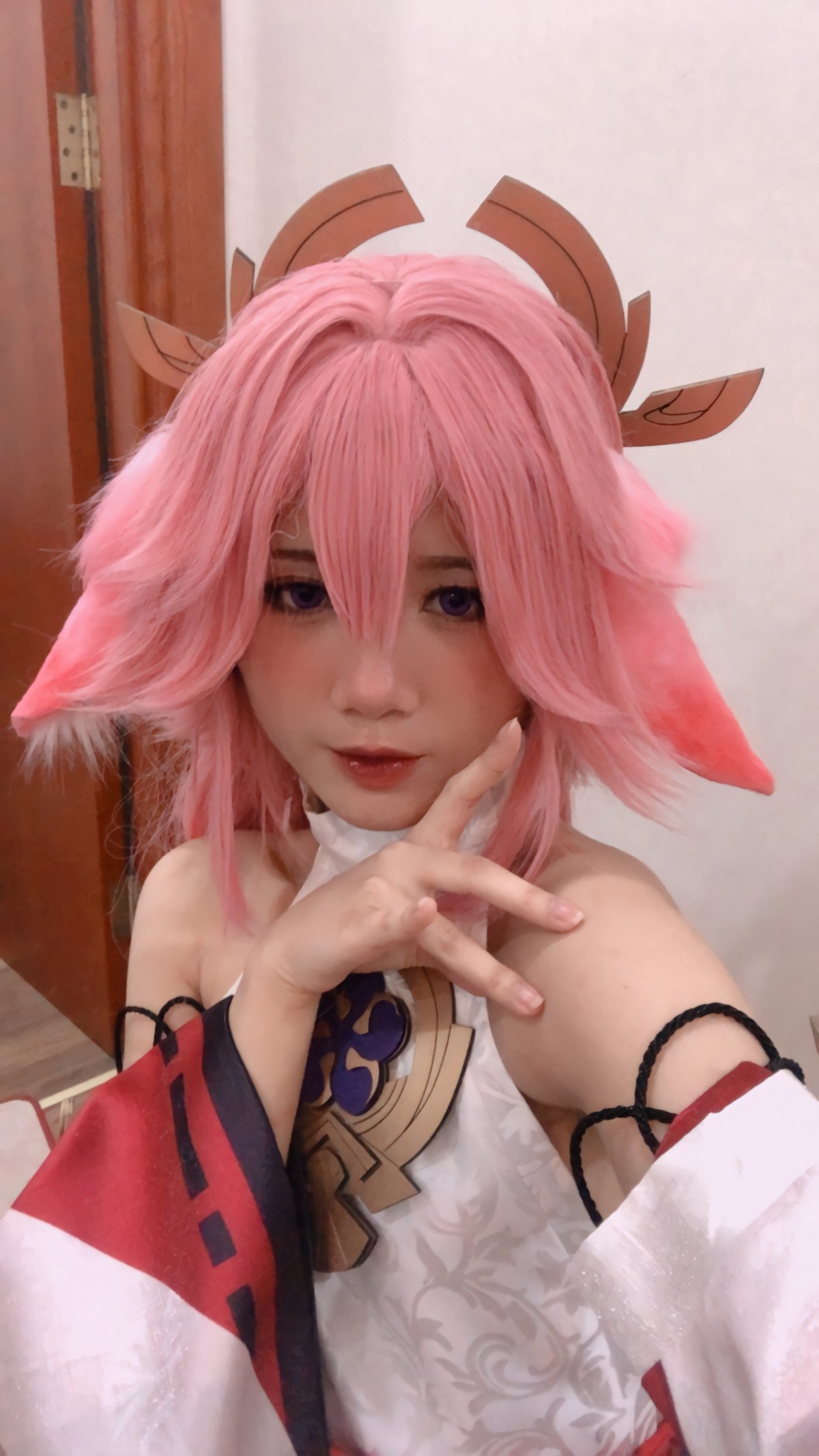 PoppaChan Yae Miko Cosplay (Genshin Impact) – 55 Photos 224MB插图8