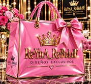 Bolso-rosa-de-lujo-con-corona-dorada