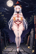 05055-2130045474-1girl-mature-female-solo-huge-breasts-sagging-breasts-jiangshi-no-bra-cleavage
