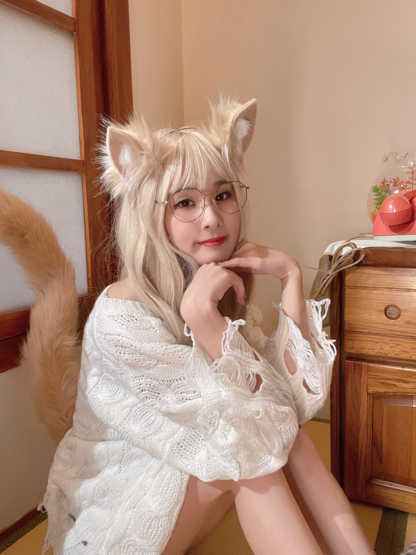 泥泥汝 猫女 主题 Cosplay 写真＋视频合集｜高质量图集（372P｜12V｜1.09GB）插图9