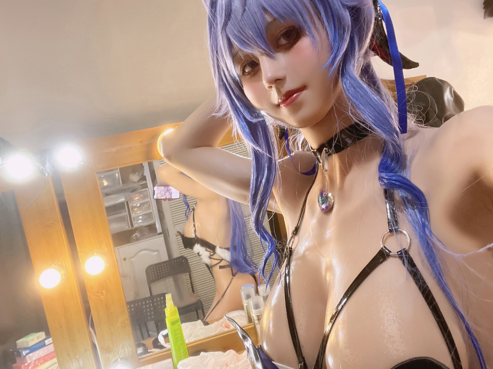 桜满三时 – 原神 甘雨魅魔写真照[130P-1.21G]插图7