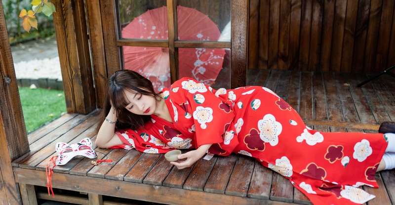 Hana Bunny 和服 Cosplay写真｜Japanese Kimono 高清图片合集[21P-122.6M]插图7