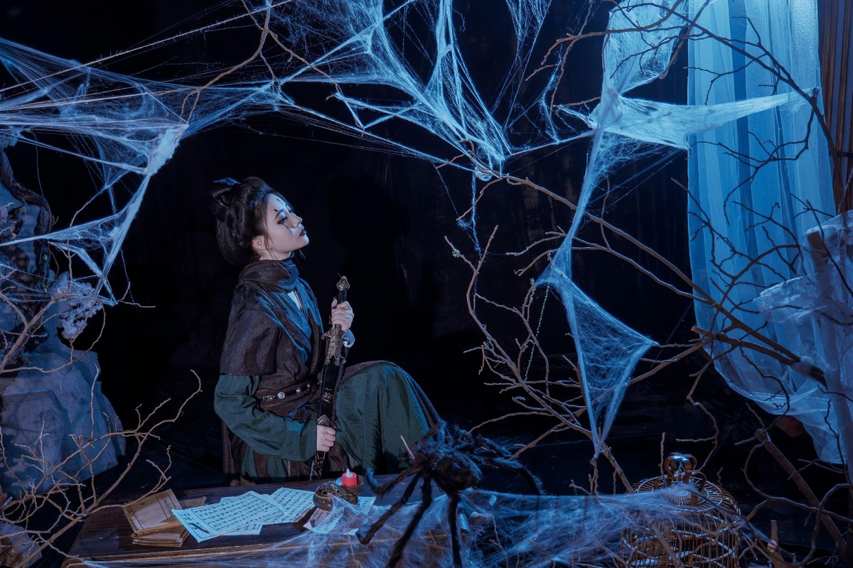 年年nnian 黑神话四妹Cosplay 游戏角色图集插图1
