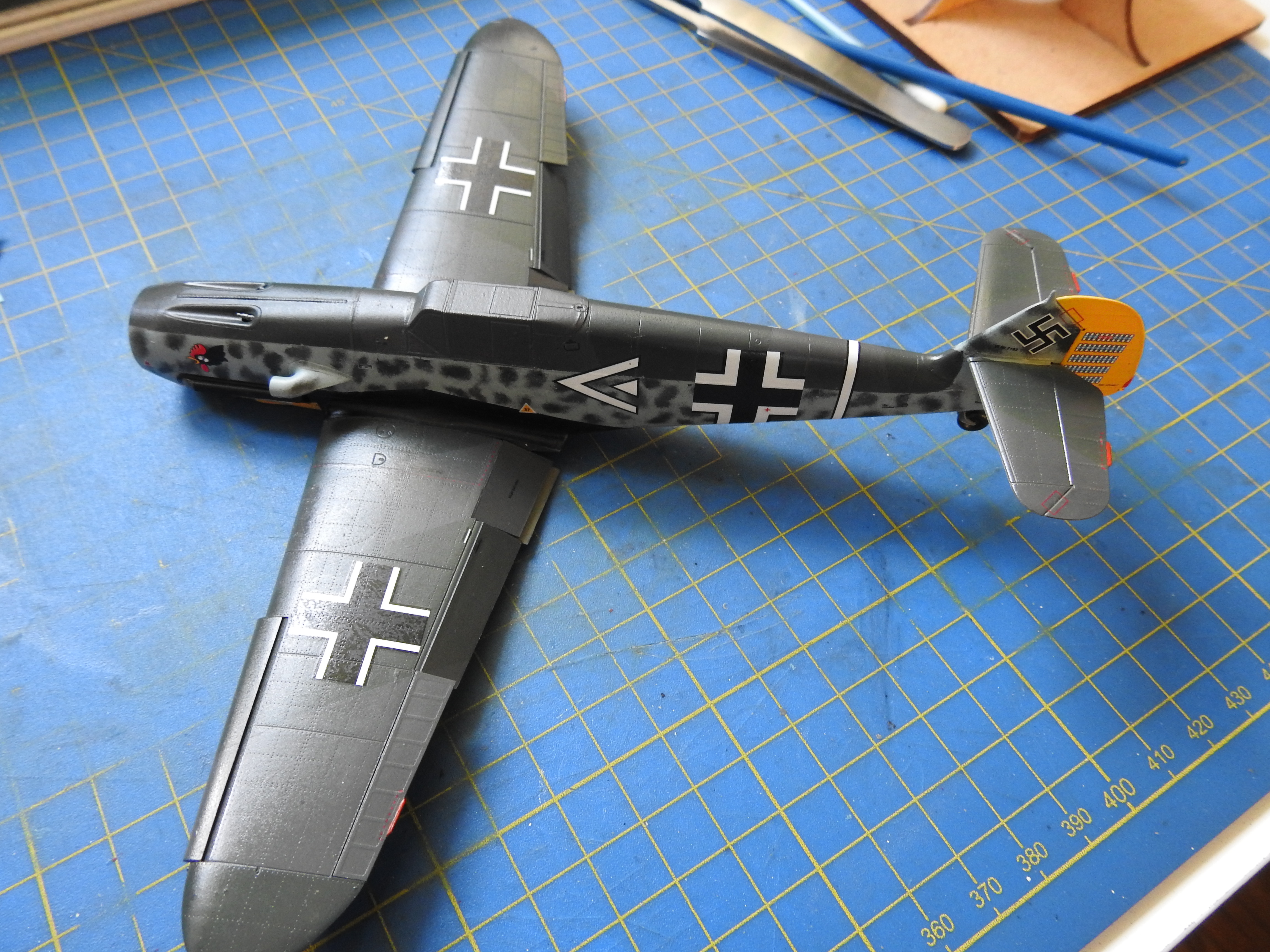 Bf 109 F-4, Eduard 1/48 DSCN8465