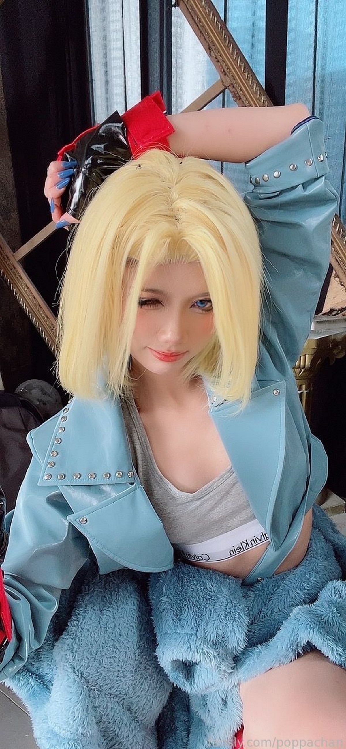 PoppaChan Cammy White Cosplay HD Set – 45 Photos 7MB插图3
