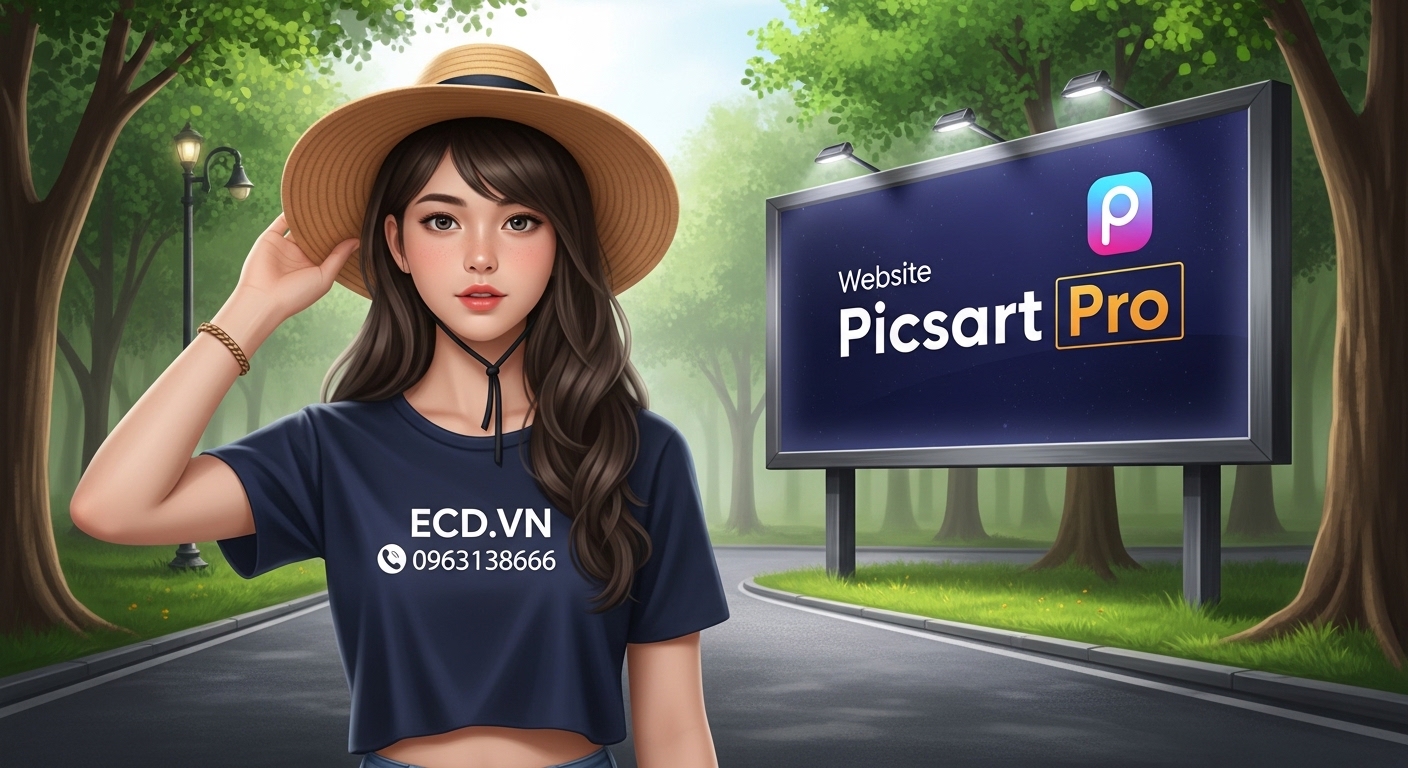 picsart pro tranh the visa