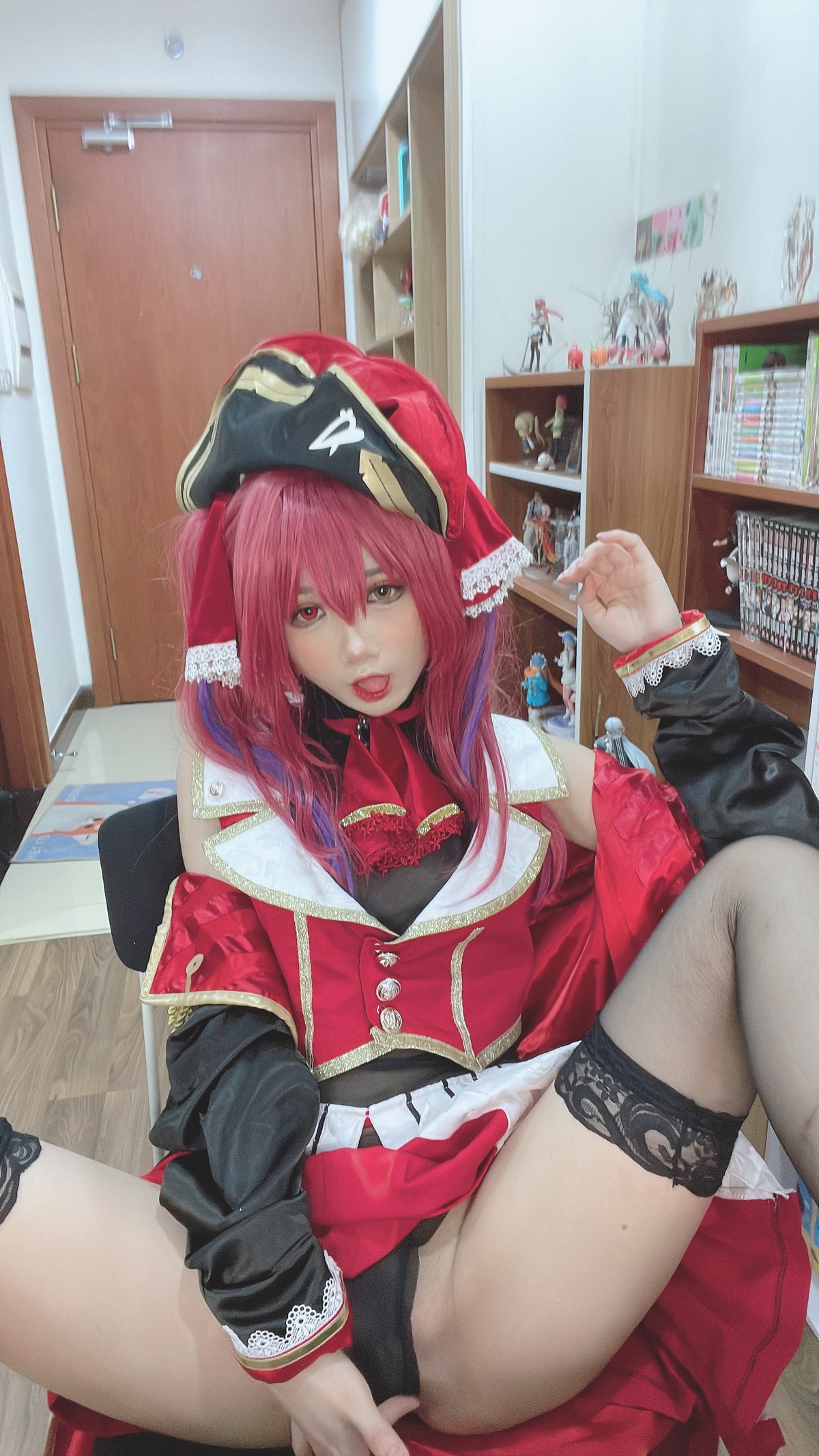PoppaChan Houshou Marine Cosplay Collection (Hololive) – 94 Photos 427MB插图1