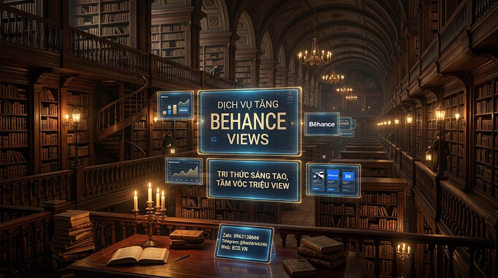 tăng behance views organic behance freelancer