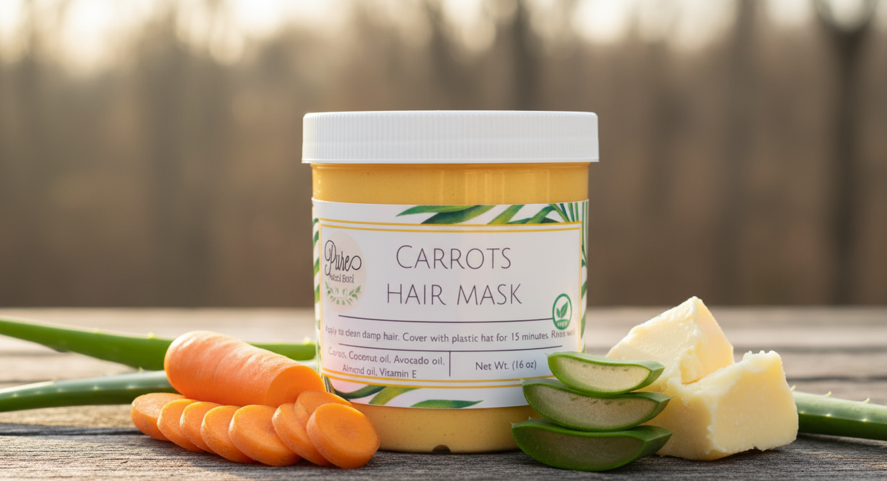 Jar of Carrot Deep Conditioner