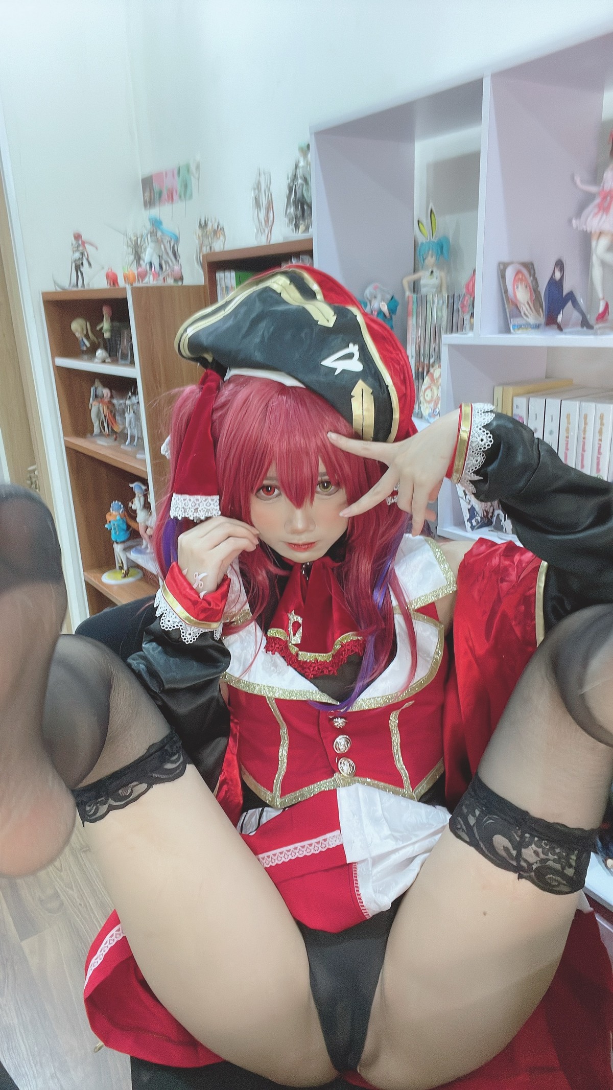 PoppaChan Houshou Marine Cosplay Collection (Hololive) – 94 Photos 427MB插图