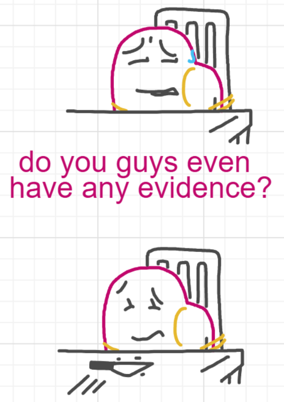 A panel from A Murder On The, episode six of the Board Boards object show by Furretwalk/WalkingFurret.