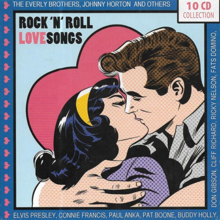 VA - Rock 'n' Roll Love Songs [10CDs Box Set] (2015), MP3