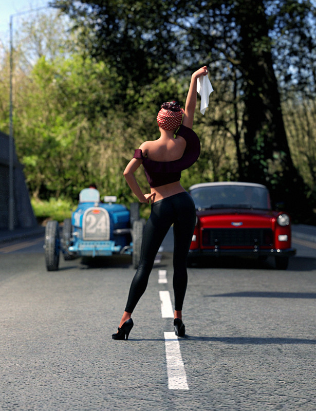 IGD 50s Allure Poses for Genesis 8 Female