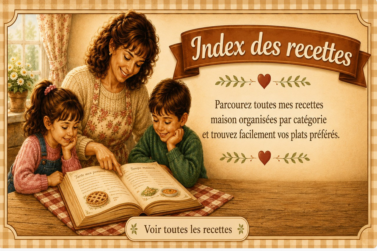 Index des recettes