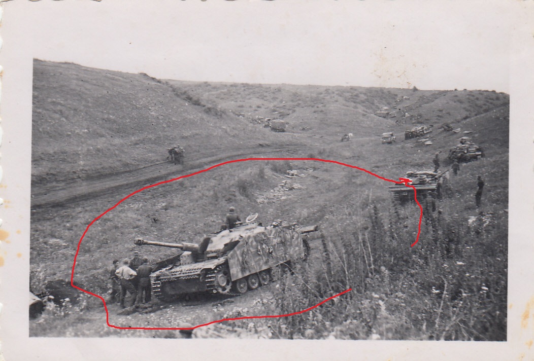Foto Soldat Panzer Tank Orel Sturmgeschütz Langr