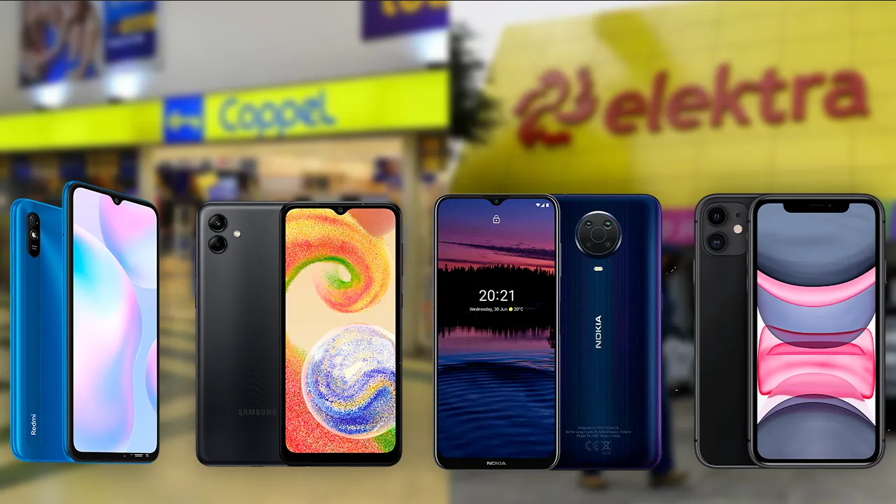 Ofertas en smartphones Xiaomi, Samsung, Nokia y iPhone de Elektra y Coppel