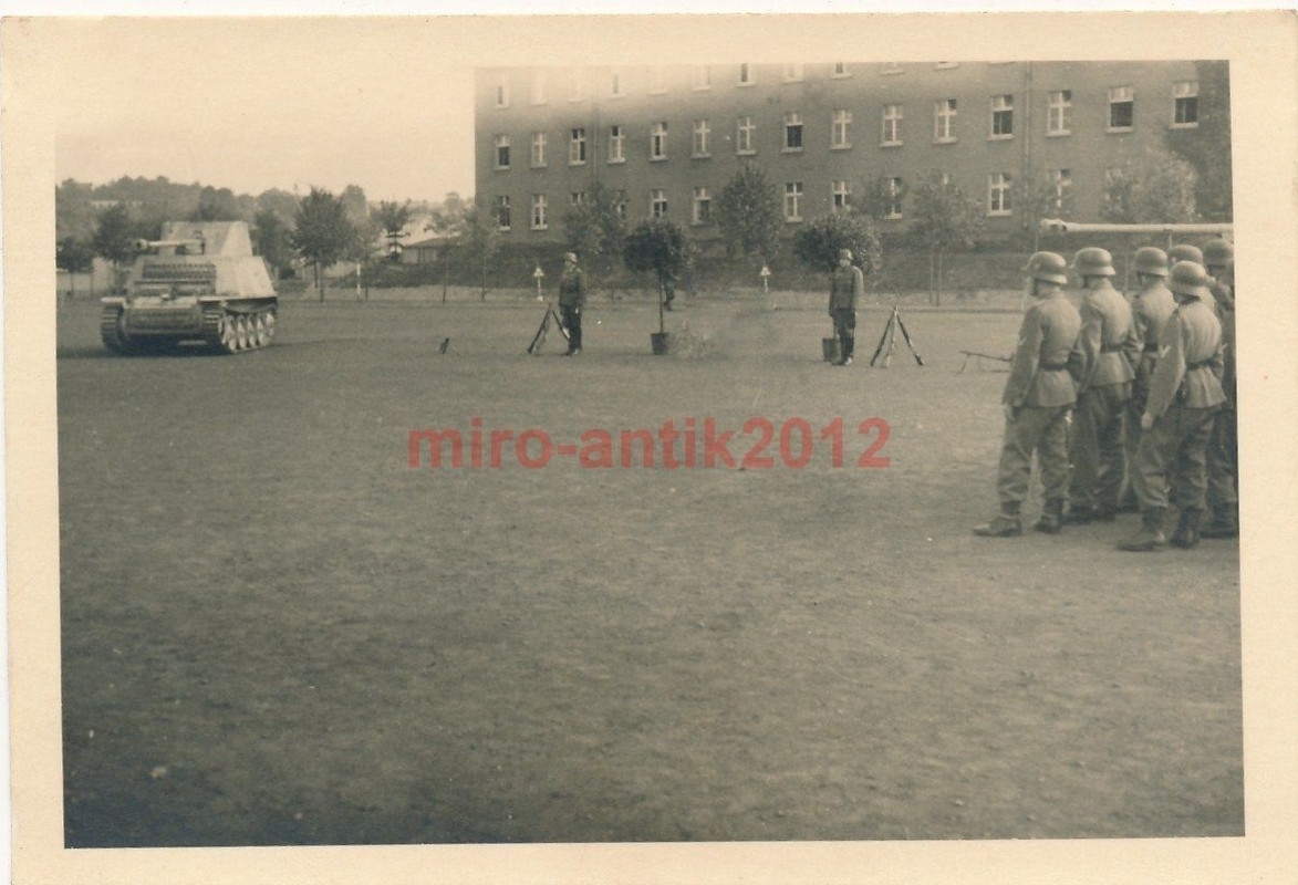 Foto, 1.Pz. Jg. Abt.6, Vereidigung der Panzerjäg