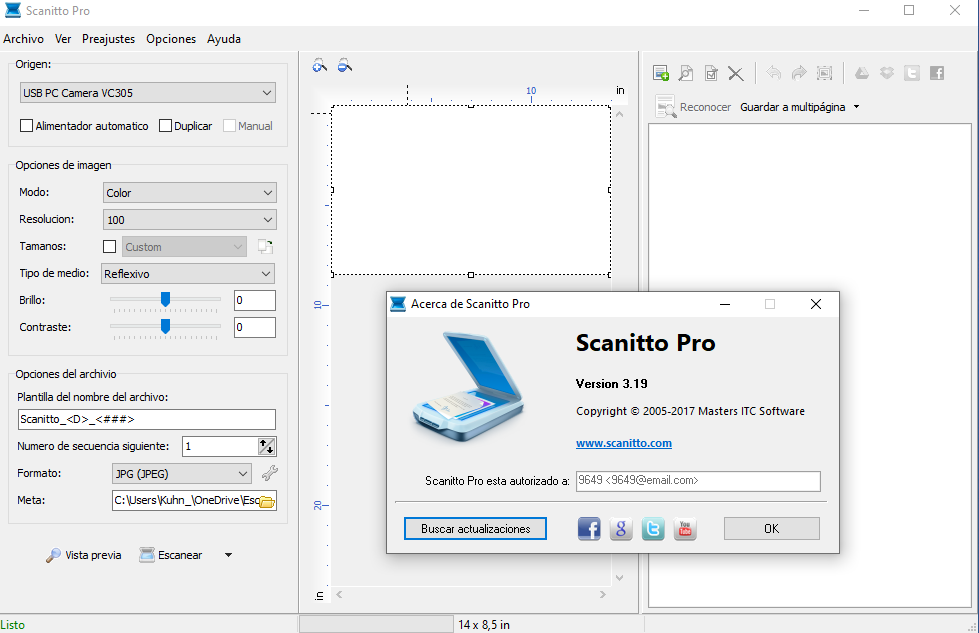 4 - Scanitto Pro v3.19 Portable [Esp.] [UL-NF-UPL] - Descargas en general