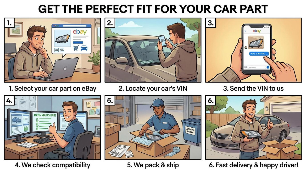 5 étapes : Comment obtenir la pièce parfaite pour votre voiture