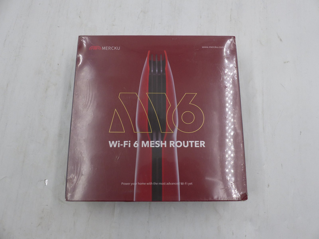 MERCKU M6 WI-FI 6 ROUTER FOR WIRELESS INTERNET MESH WI-FI SYSTEM