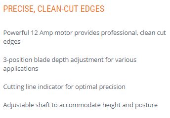 WORX WG896 12 Amp 7.5" 2-in-1 Electric Lawn Edger & Trencher | eBay