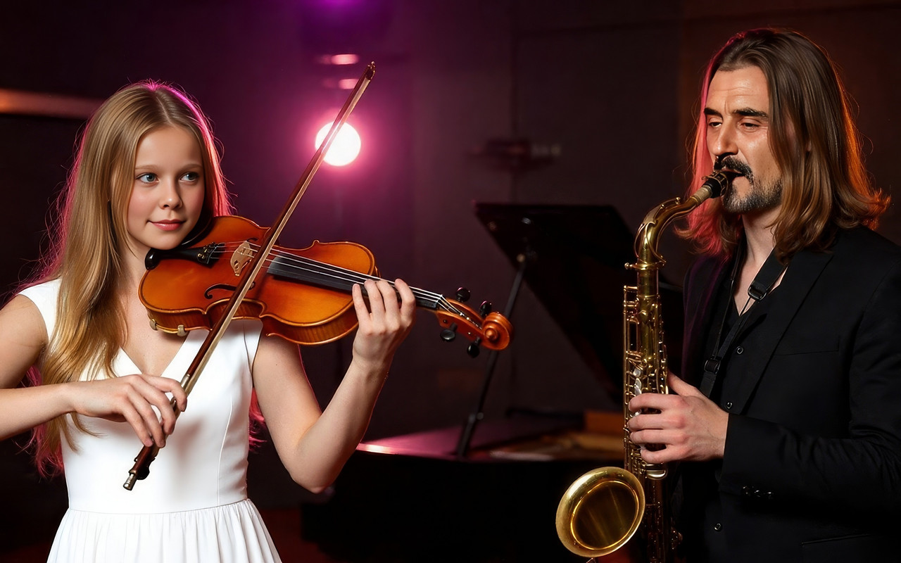 Перша Скрипка та Ентоні Фрік (Сергій Ляховський, "Вулиця Музична")