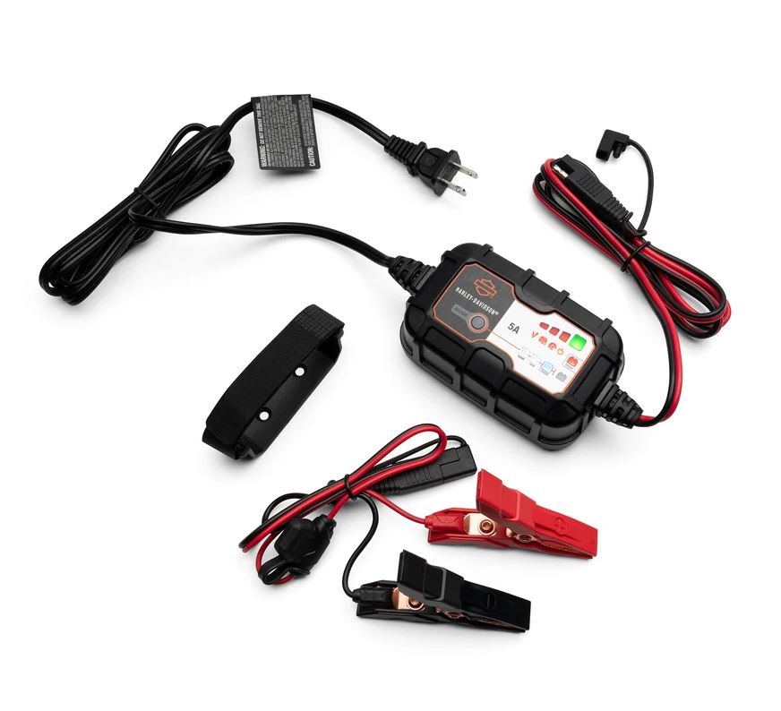 

Genuine Harley-Davidson® 5 Amp Dual-Mode Battery Charger 66000310 UK Spec
