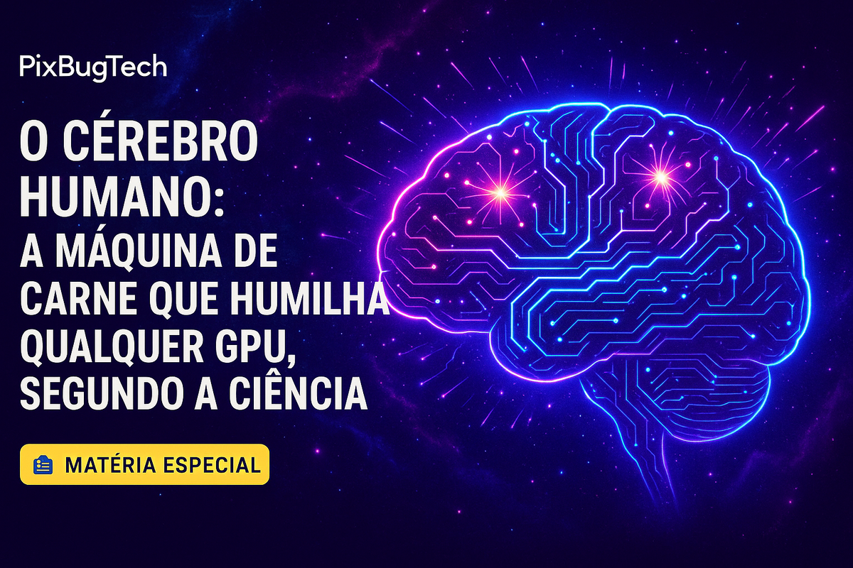 O Cérebro Humano: A Máquina de Carne que Humilha Qualquer GPU, Segundo a Ciência – E Por Que Isso Nos Deixa Nervosos