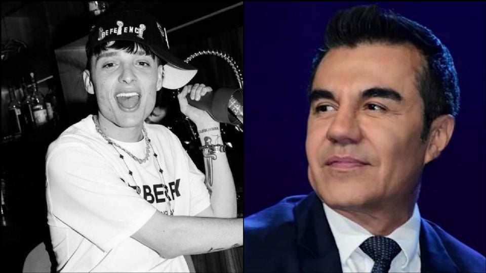 Disfrazado del 'Vitor', Adrián Uribe revela si afamado cantante de corridos tumbados es su hijo