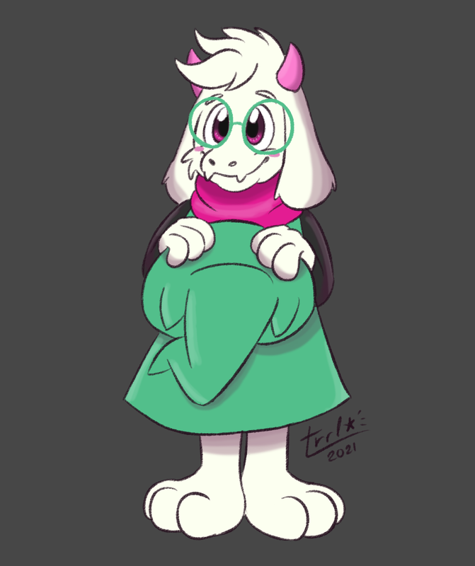 ralsei by leonswiftstorm deswpl6